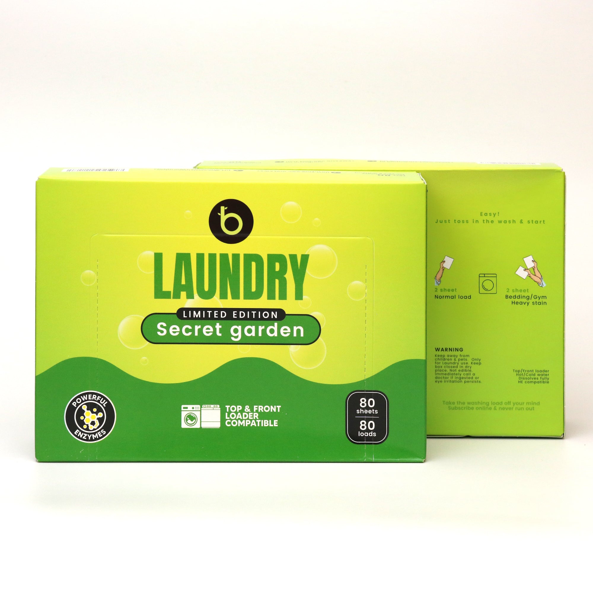 Secret Garden Laundry Detergent Sheets 😍 Limited Edition