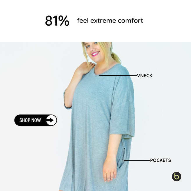 Bamboo Sleep Tee (One size fits all)