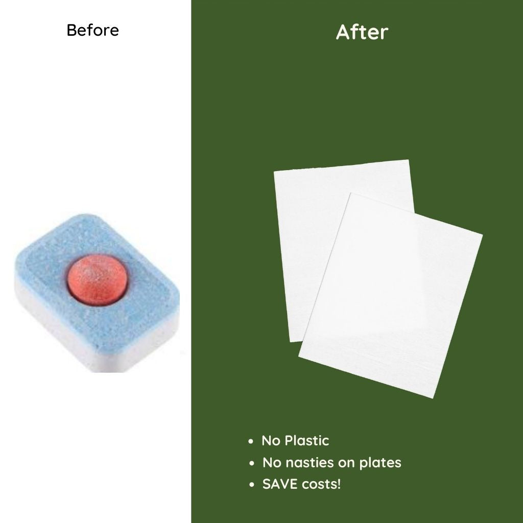 Dishwashing Detergent Eco-Sheets | Thelittlebigbamboo
