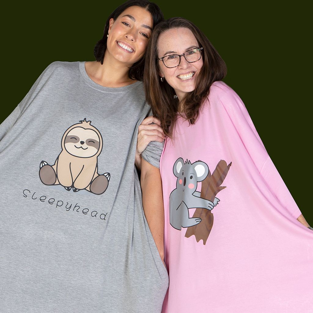 Bamboo Sleep Tee Pack | Two Sleep Tees | Thelittlebigbamboo