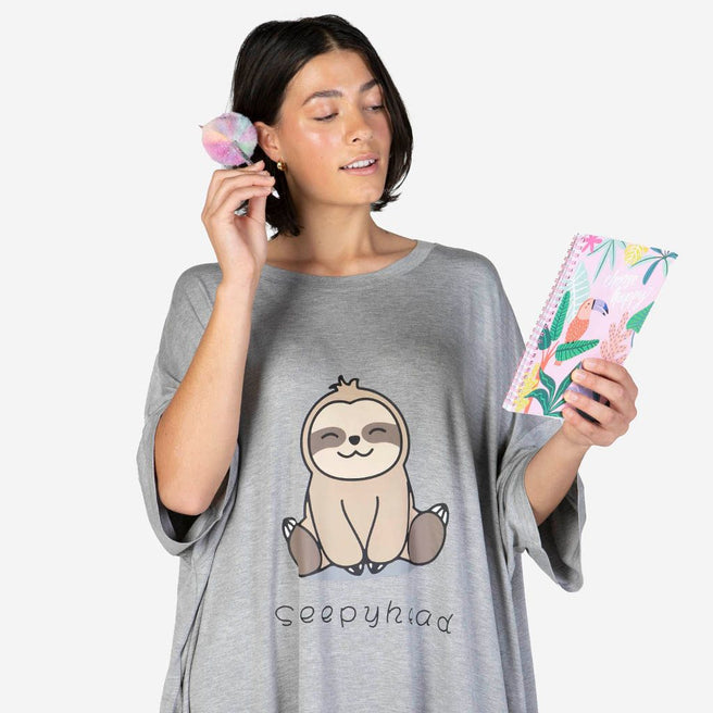 Oversized Bamboo Sleep Tee | Sleep Pyjamas | Thelittlebigbamboo