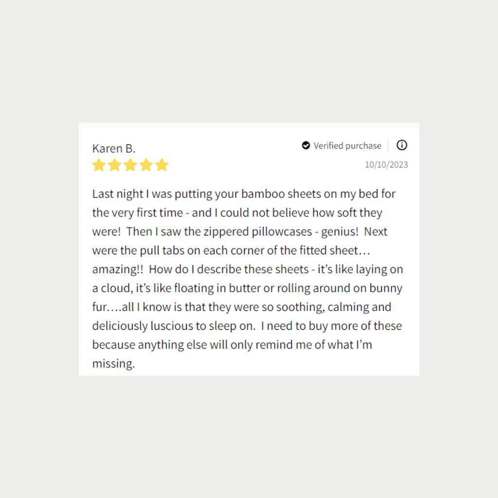 Bamboo Bed Sheet Set 2.0