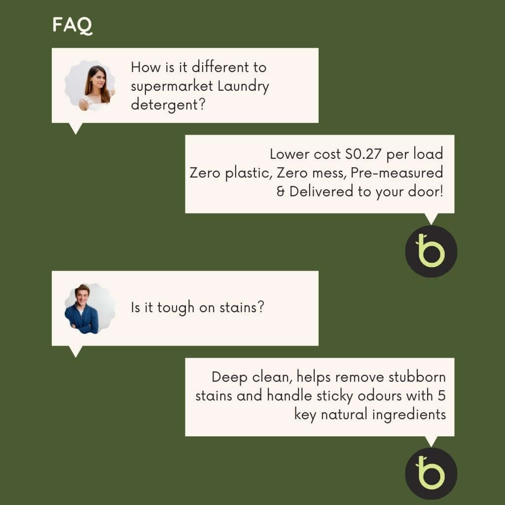 Laundry Detergent Eco Sheets | Detergent Sheet | Thelittlebigbamboo