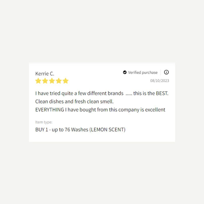 Dishwashing Eco-sheets™