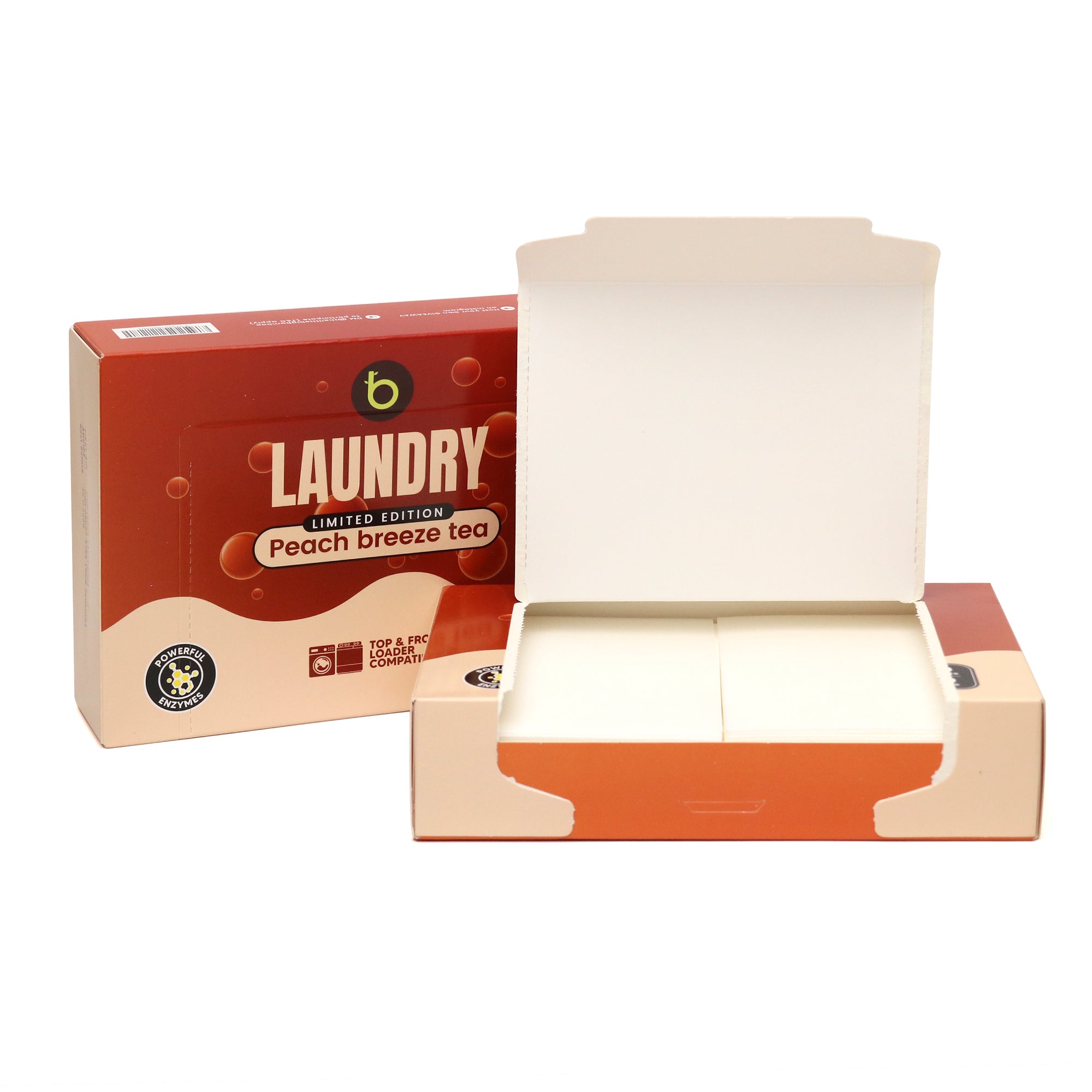 Peach Breeze Tea Laundry Detergent Sheets 😍 Limited Edition