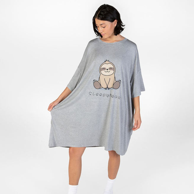 Oversized Bamboo Sleep Tee | Sleep Pyjamas | Thelittlebigbamboo