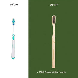 Best Bamboo Toothbrush | Biodegradable Toothbrush | thelittlebigbamboo